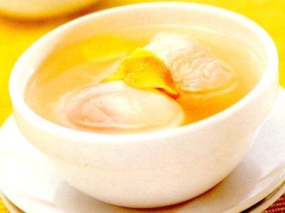 Poached Eggs in Ginger Syrup