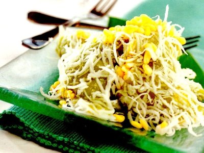 Stuffed Crescents with Mung Bean Fillings